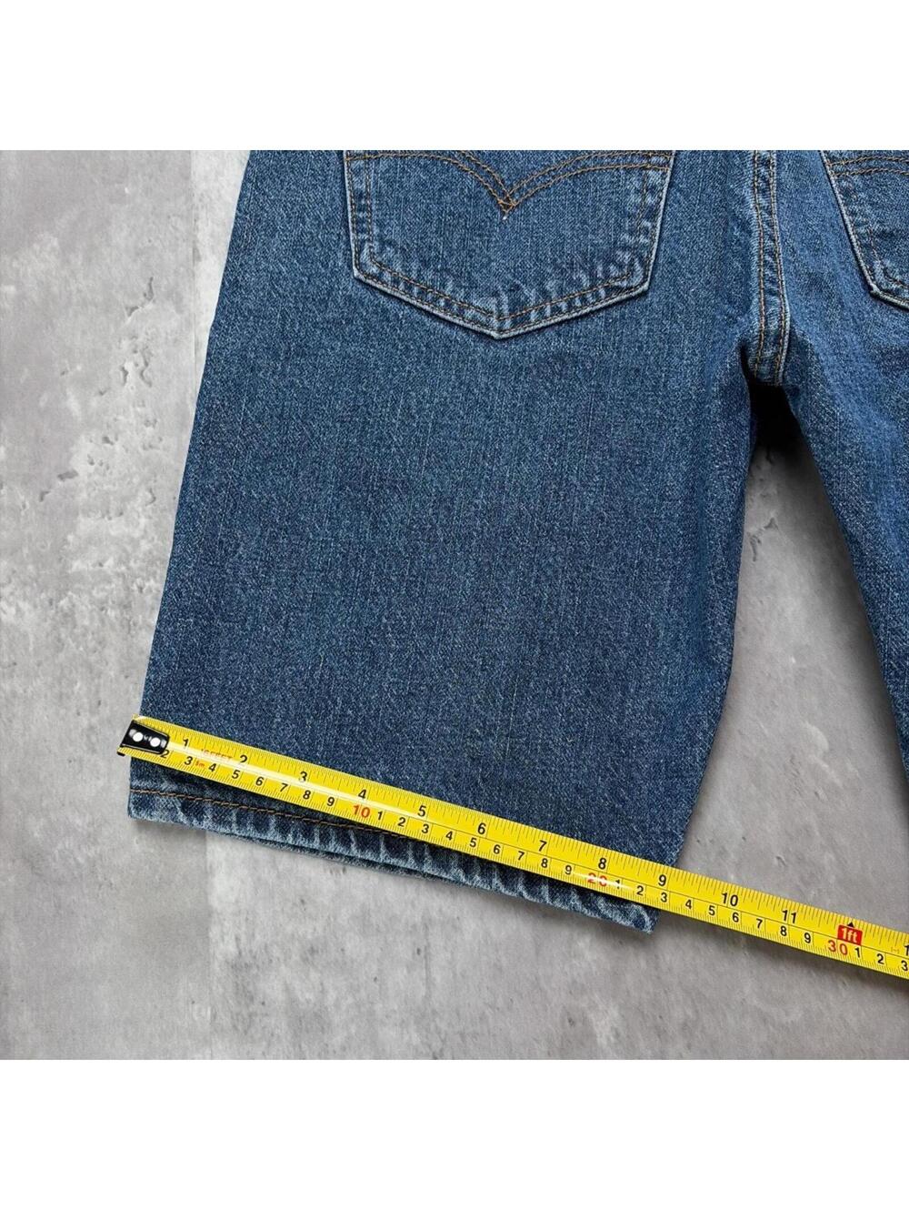Y2K Blue Levi’s 505 Grunge Skater Denim Jorts - Picture 8 of 8